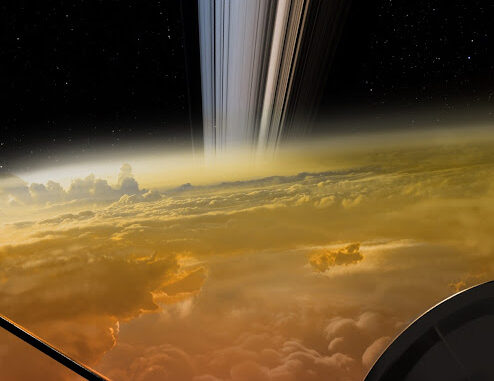 Voici des images incroyables de  Saturne prises par la sonde Cassini de l’intérieur de ses anneaux